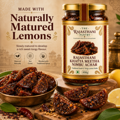 Rajasthani Khatta Meetha Nimbu Ka Achar